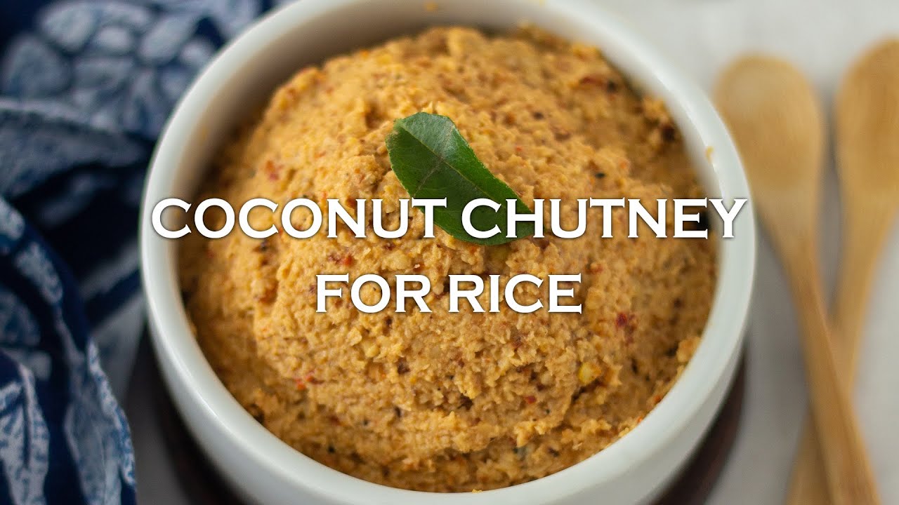 Thengai Thogayal | Thuvaiyal | Coconut Thogyal - Coconut Chutney for Rice