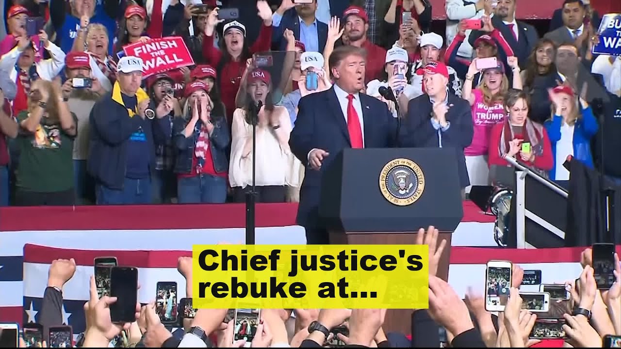 Chief justice's rebuke at impeachment trial highlights rising tensions