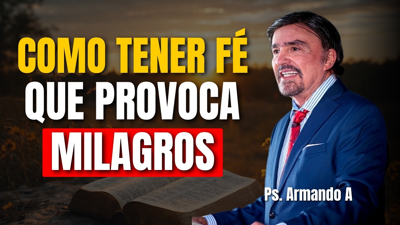 Como tener una F&eacute; que provoca Milagros - Ps. Armando Alduc&iacute;n