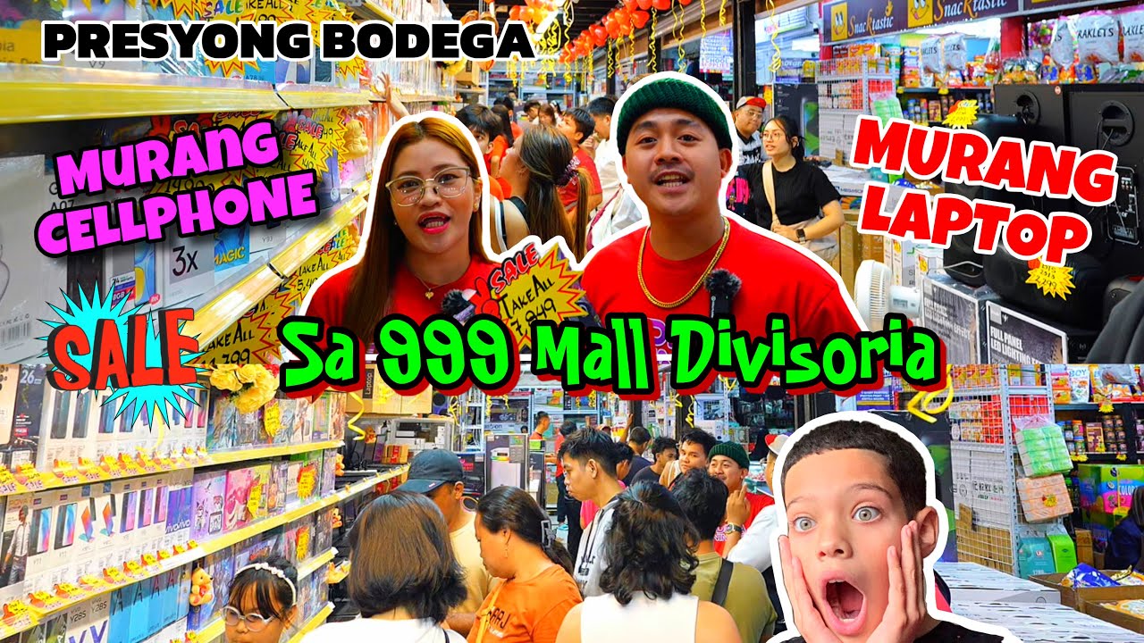 MAS PINAMURA ANG CELLPHONE, LAPTOP AT APPLIANCES SA 999 MALL DIVISORIA | SMARTPHONE | SMART TV