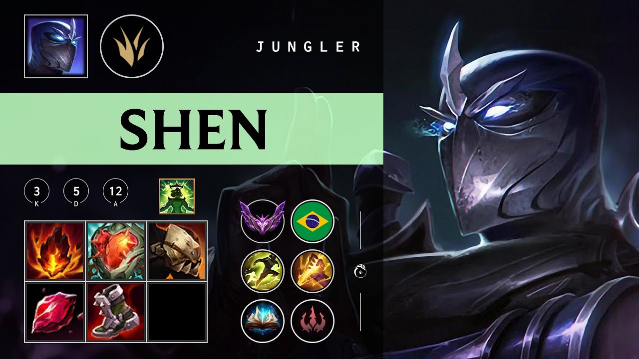 Shen Jungle vs Wukong - BR Master Patch 26.02