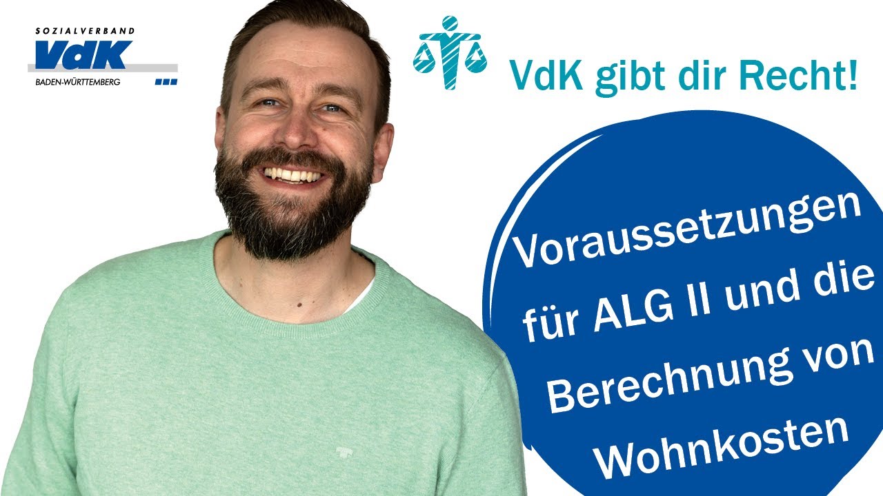Voraussetzungen f&uuml;r ALG II und die Berechnung von Wohnkosten - VdK gibt dir Recht! #8