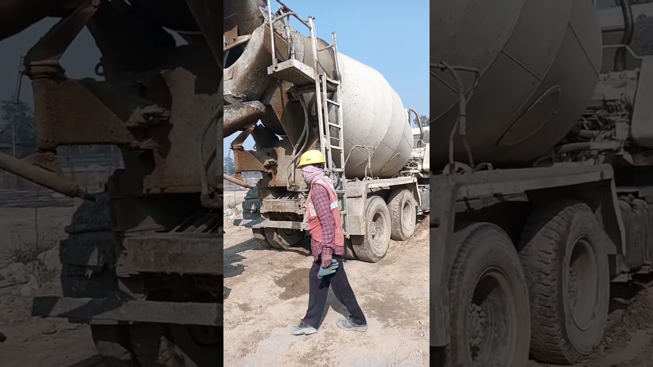 #boom pressure #work.#concrete #mixer.