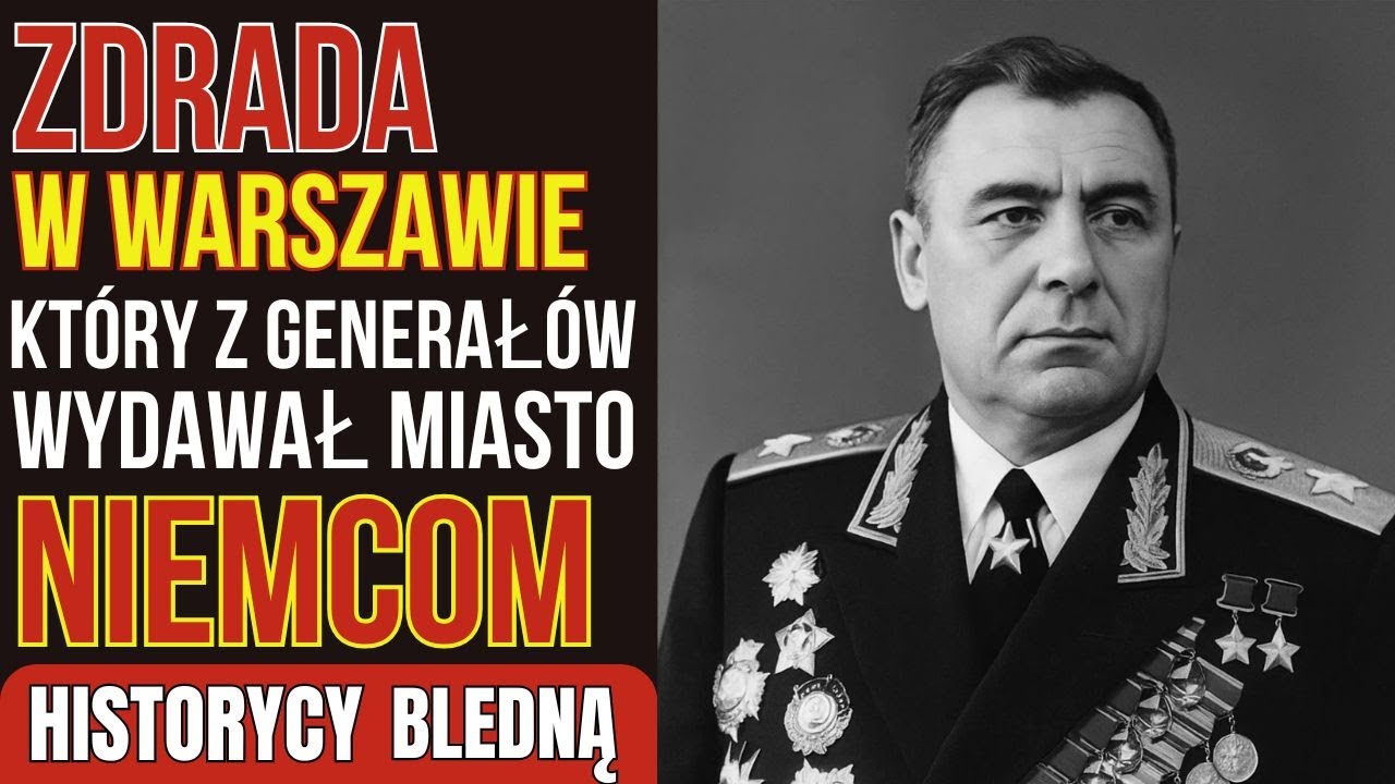 GENERAŁ-ZDRAJCA Warszawy: Kto WYDAWAŁ miasto Niemcom? ODTWORZONA tajna operacja!