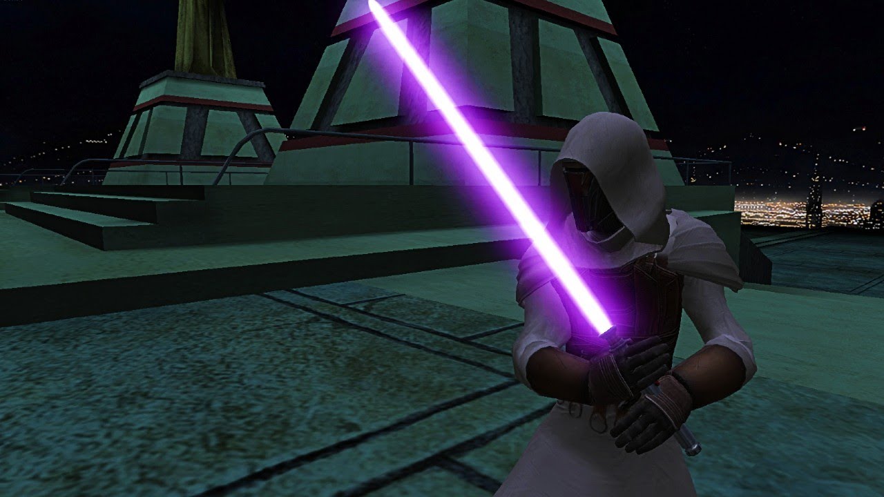Darth Vader Vs Jedi Revan - Star Wars Jedi Knight: Jedi Academy NPC Battle