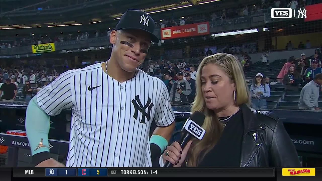 Aaron Judge after his 50th and 51st HR