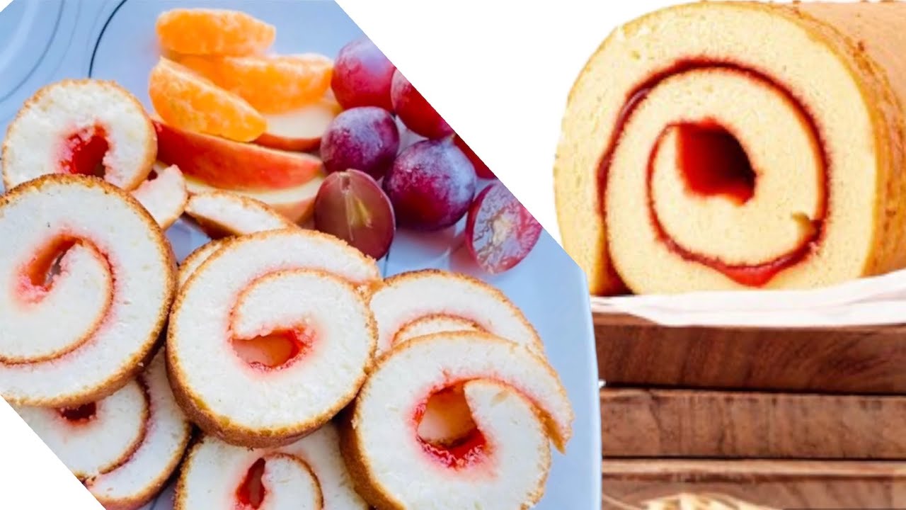 තේ එකක් බොන්න රස ස්විස් රෝල් එකක් swiss roll