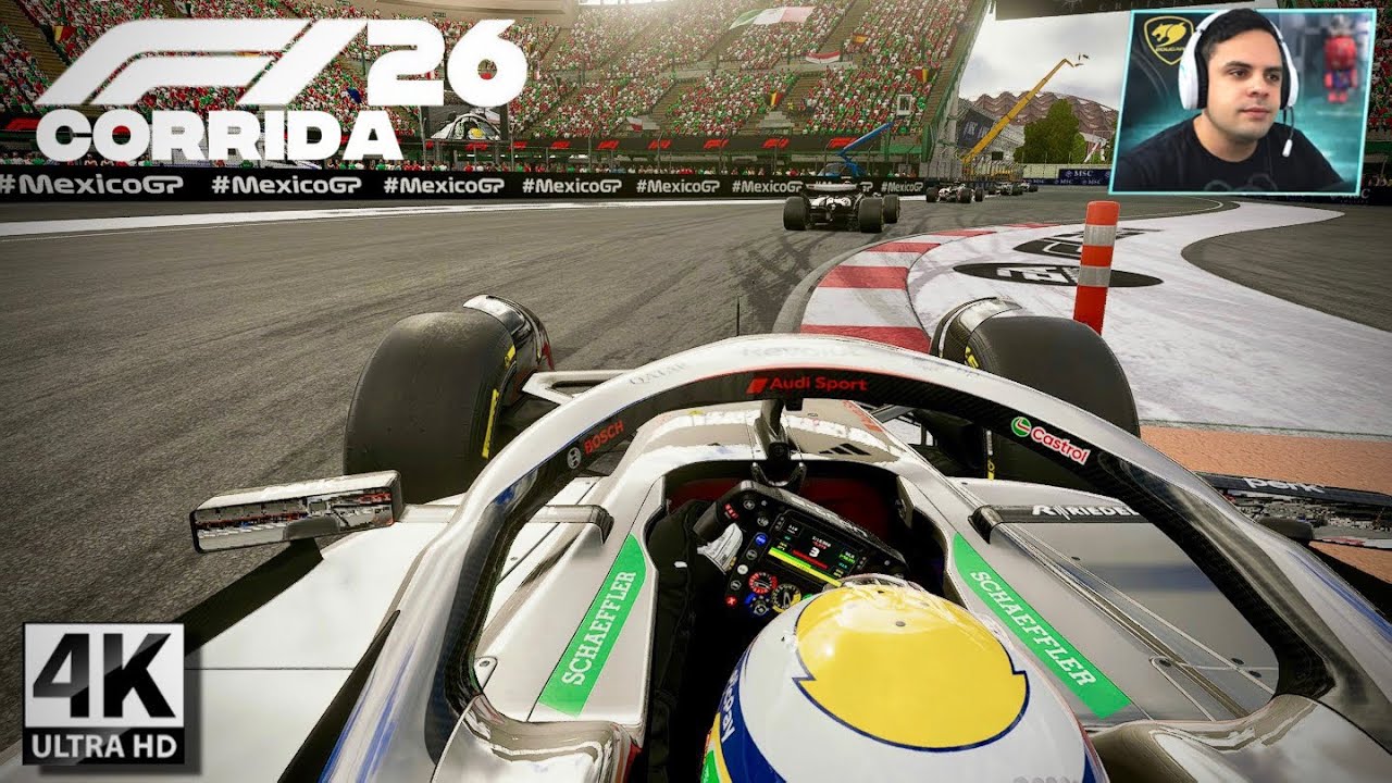 Gabriel Bortoleto Audi Revolut F1 26 I Corrida GP México City I F1 25 Gameplay