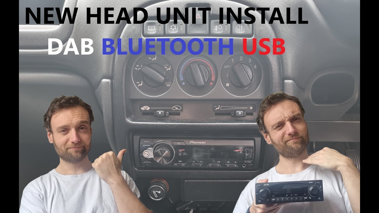 Rover 25 GTI - Swapping out the stereo head unit so I can listen to Planet Rock on DAB