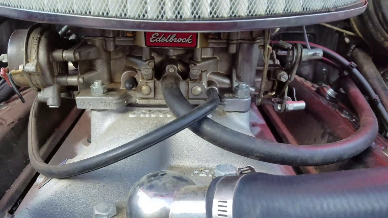 Edelbrock 1406 cold start