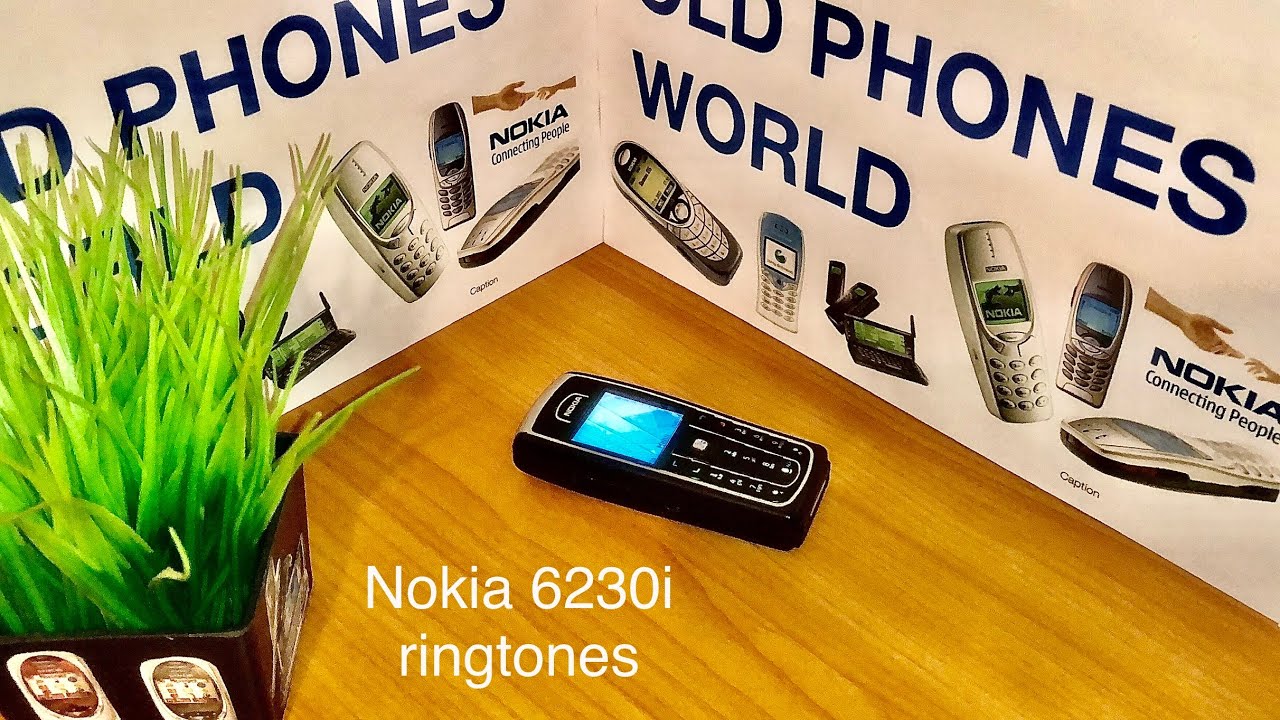 Nokia 6230i ringtones 🎵 - by Old Phones World