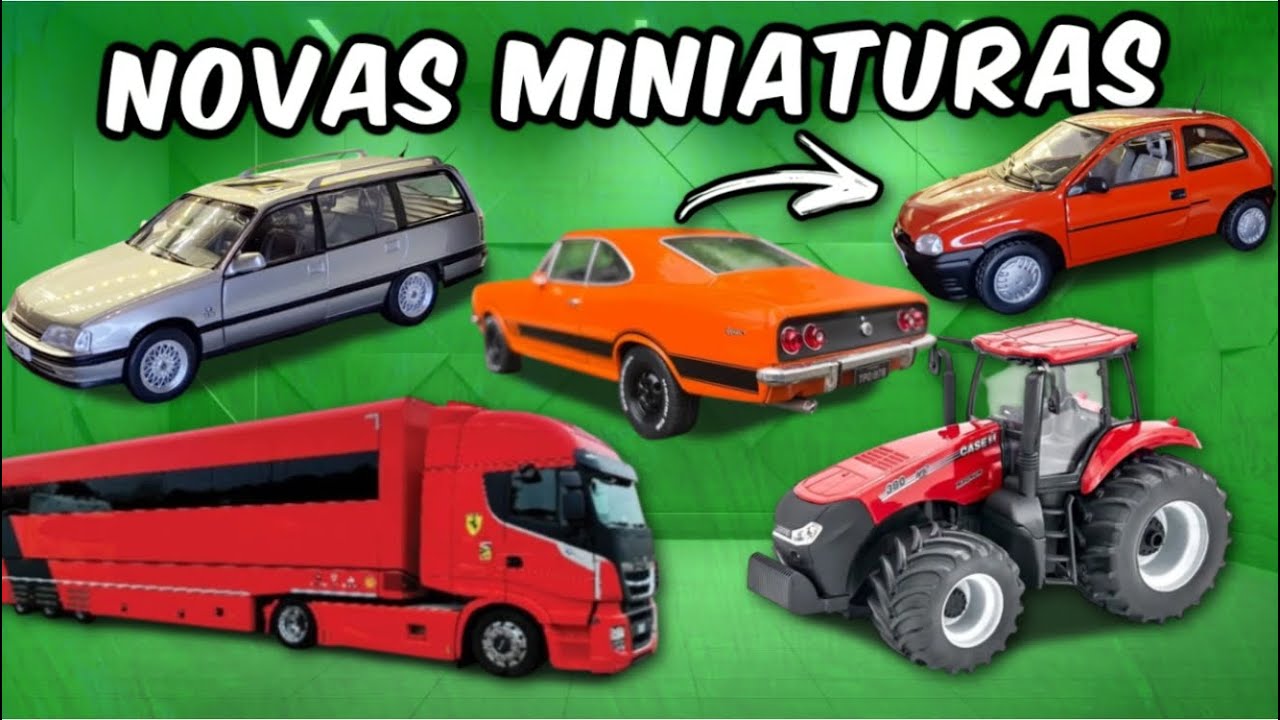NOVIDADES E LANÇAMENTOS DO MUNDO DAS MINIATURAS | MAIS MINIS CHEGANDO
