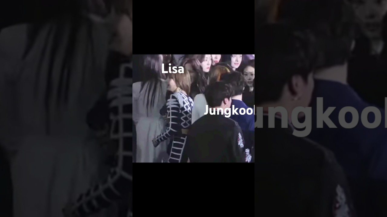 lisa and jungkook are very close 🤯😱☠️ #lisa🥵 #jungkook🔥 #liskook #shorts
