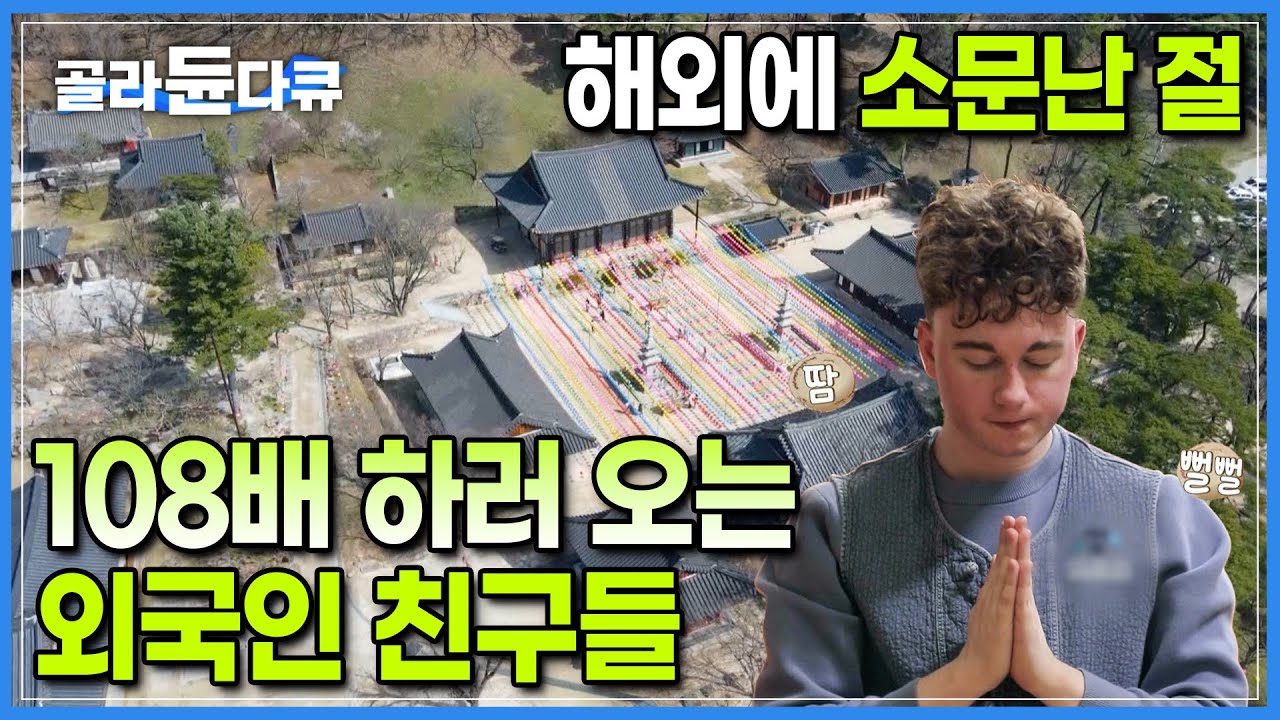 2002년 월드컵때 생긴 템플스테이, 해외에 소문 났다! “마지막 108배 입니다” 외국 사람도 궁금한 무욕의 1박 2일🙏🏻 절에서 보내는 고난의 하룻밤 │ 한국기행│ #골라듄다큐