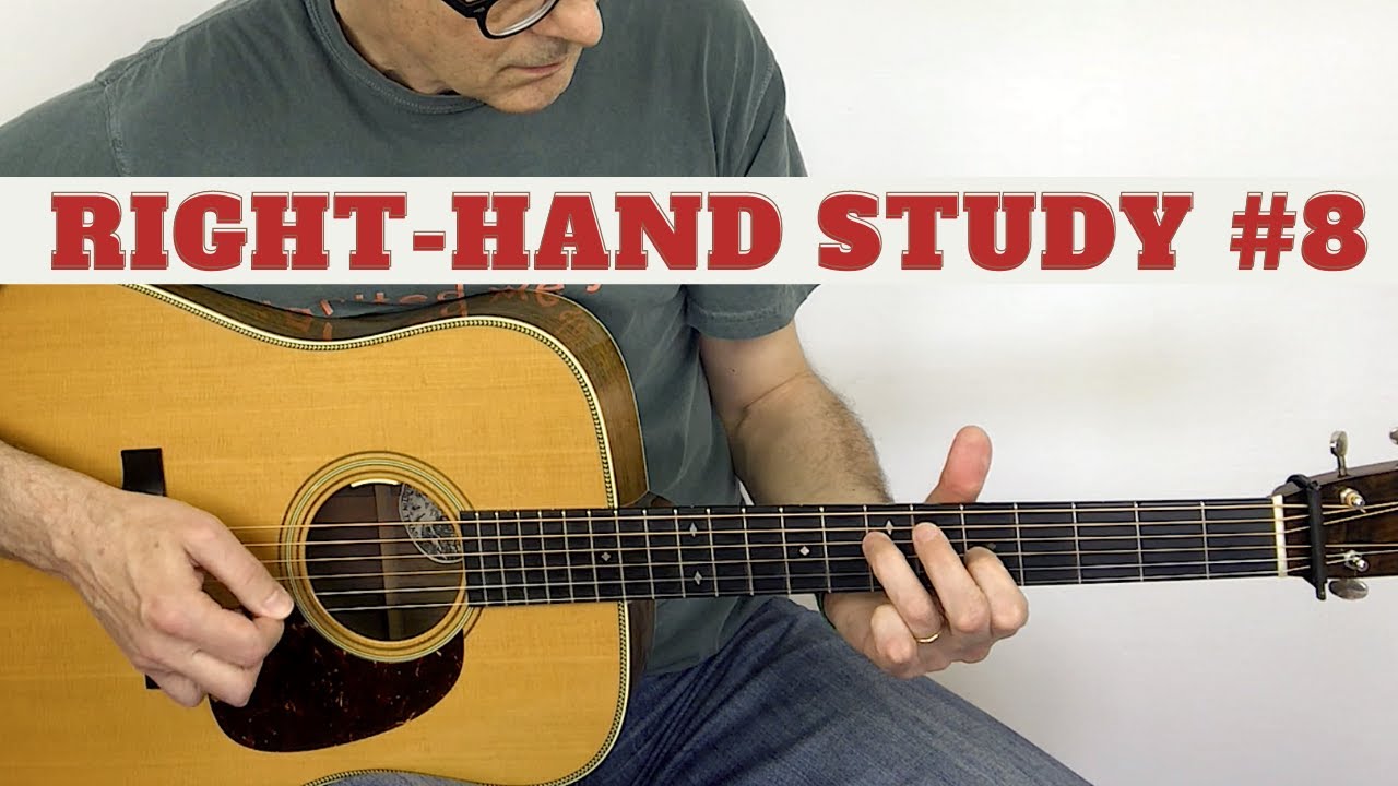 RIGHT-HAND STUDY #8 | Flatpicking Guitar Lesson