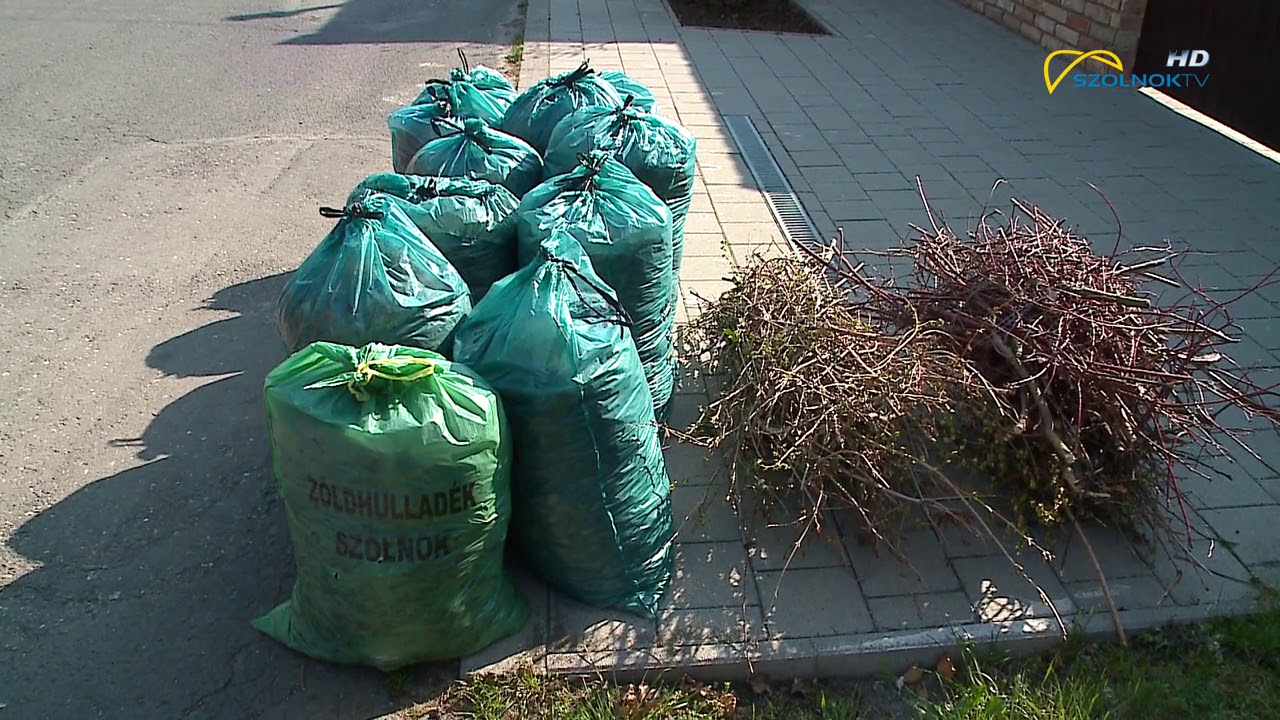 Megkezdődött a zöldhulladék elszállítás 2019.04.02.