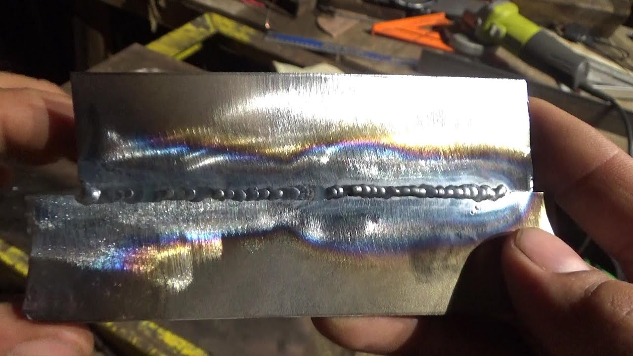 tig welding 20 gauge sheet metal. my first time welding 20 gauge mild steel using everlast 160 sth.