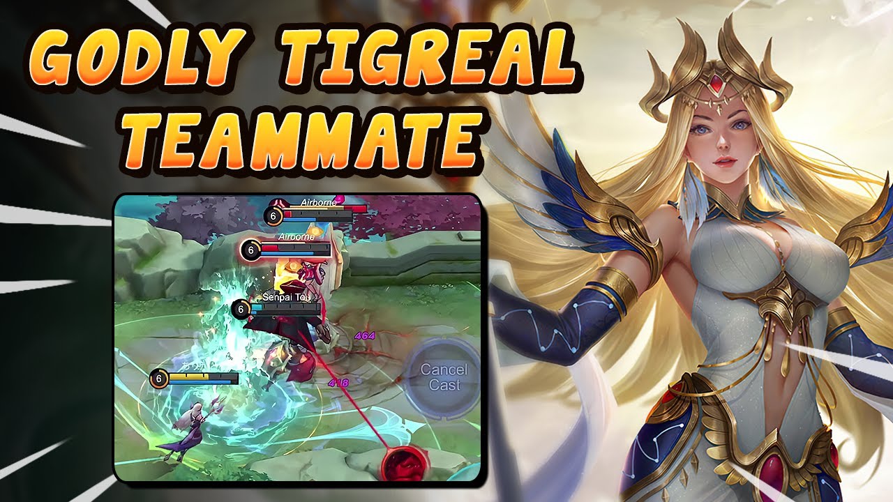 I Got Matched Up With A Very Godly Tigreal | Mobile Legends