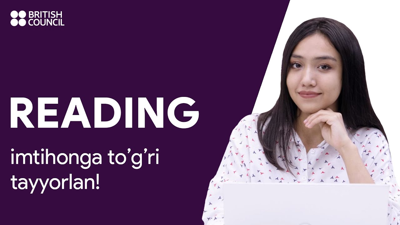 READING! Imtihonga to'g'ri tayyorlan!
