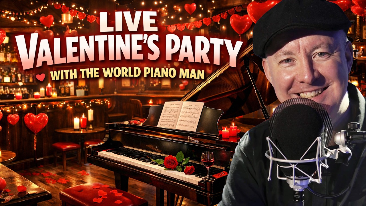 ❤️ Valentine’s Day Live Piano Concert Celebration | Romantic Music Night Martyn Lucas Investor