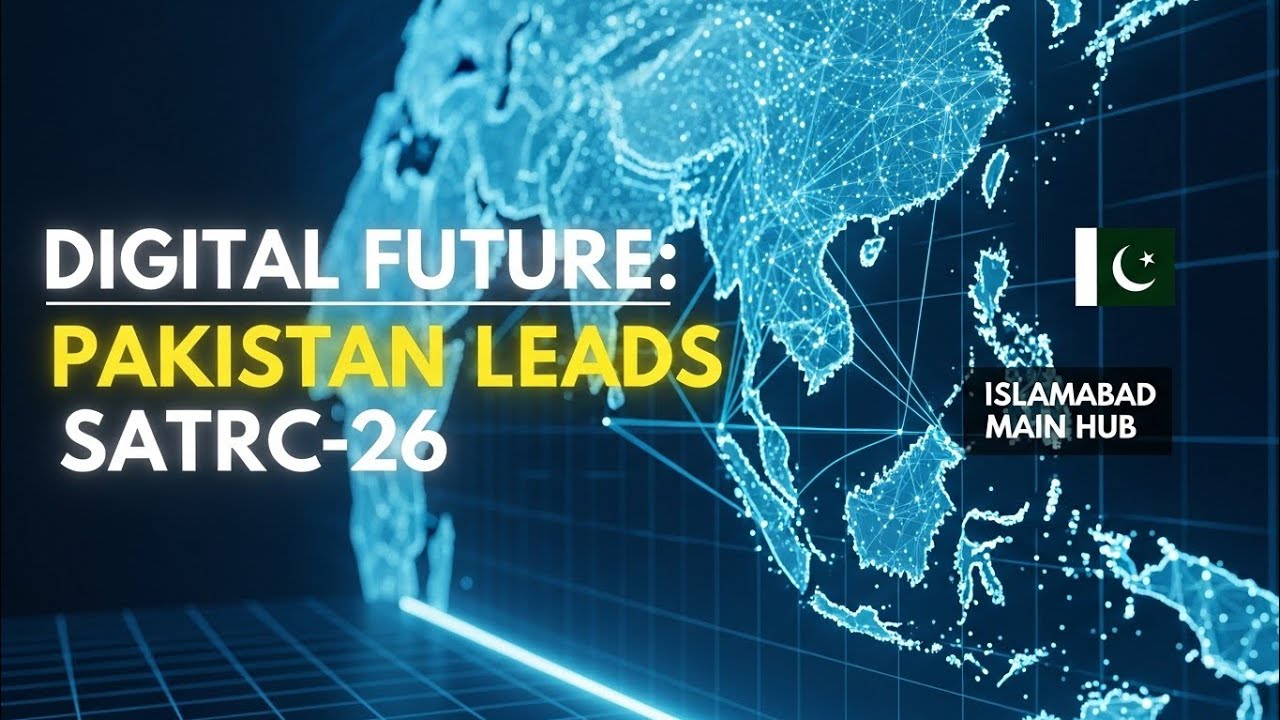 Pakistan Digital Hub Plan,PTA SATRC-26,ICT Resilience,Regional Collaboration#PTA #SATRC26#DigitalHub