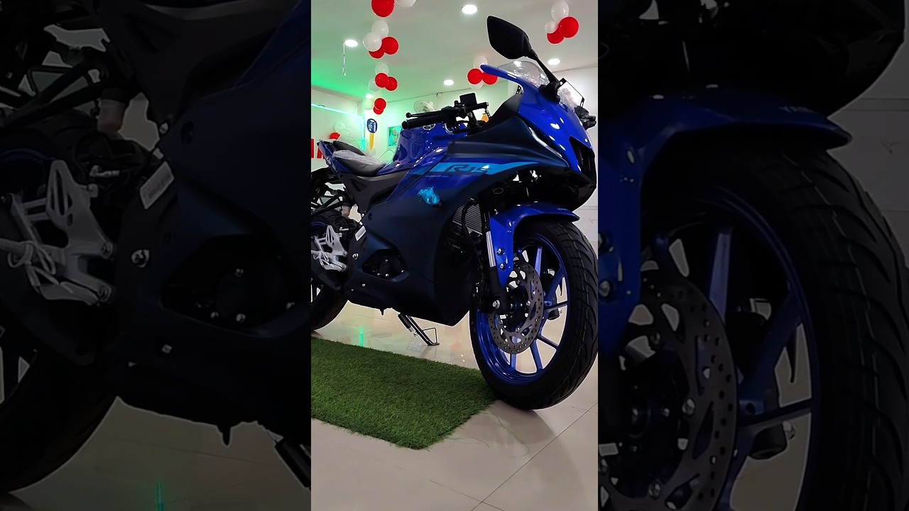 Shorts view 🔥 New 2026 Yamaha R15 v4 Racing blue colour #bike #shorts #trending #yamaha #r15 #r15v4