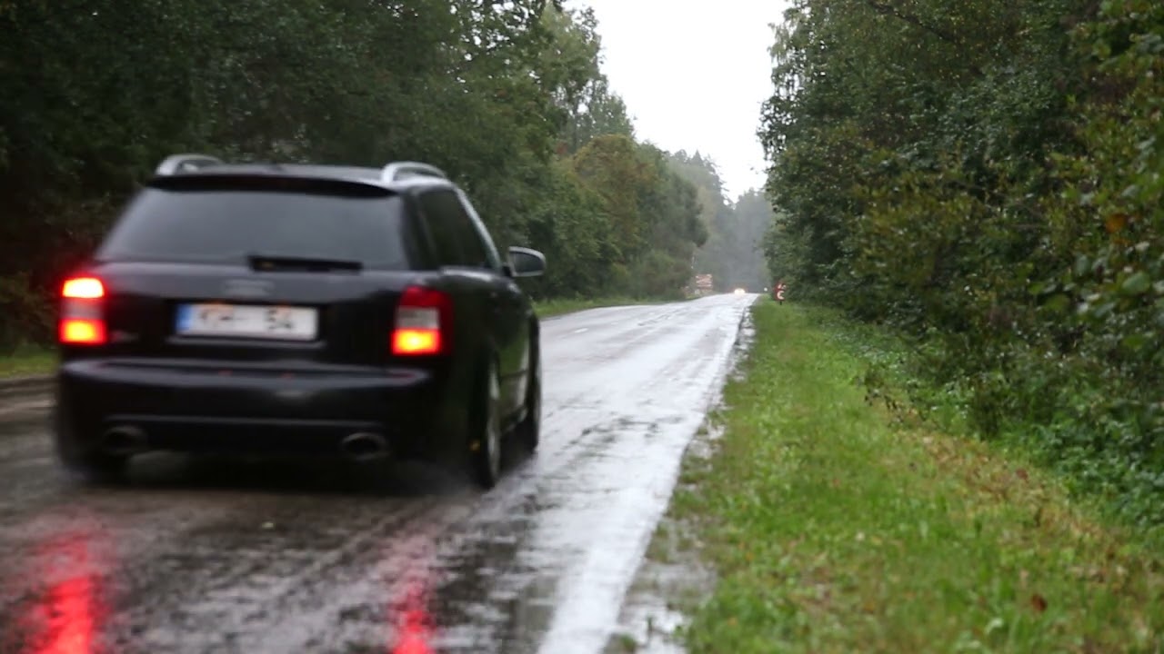 Audi S4 B6 With RS4 Milltek Sport Performance Exhaust Systems Latvia