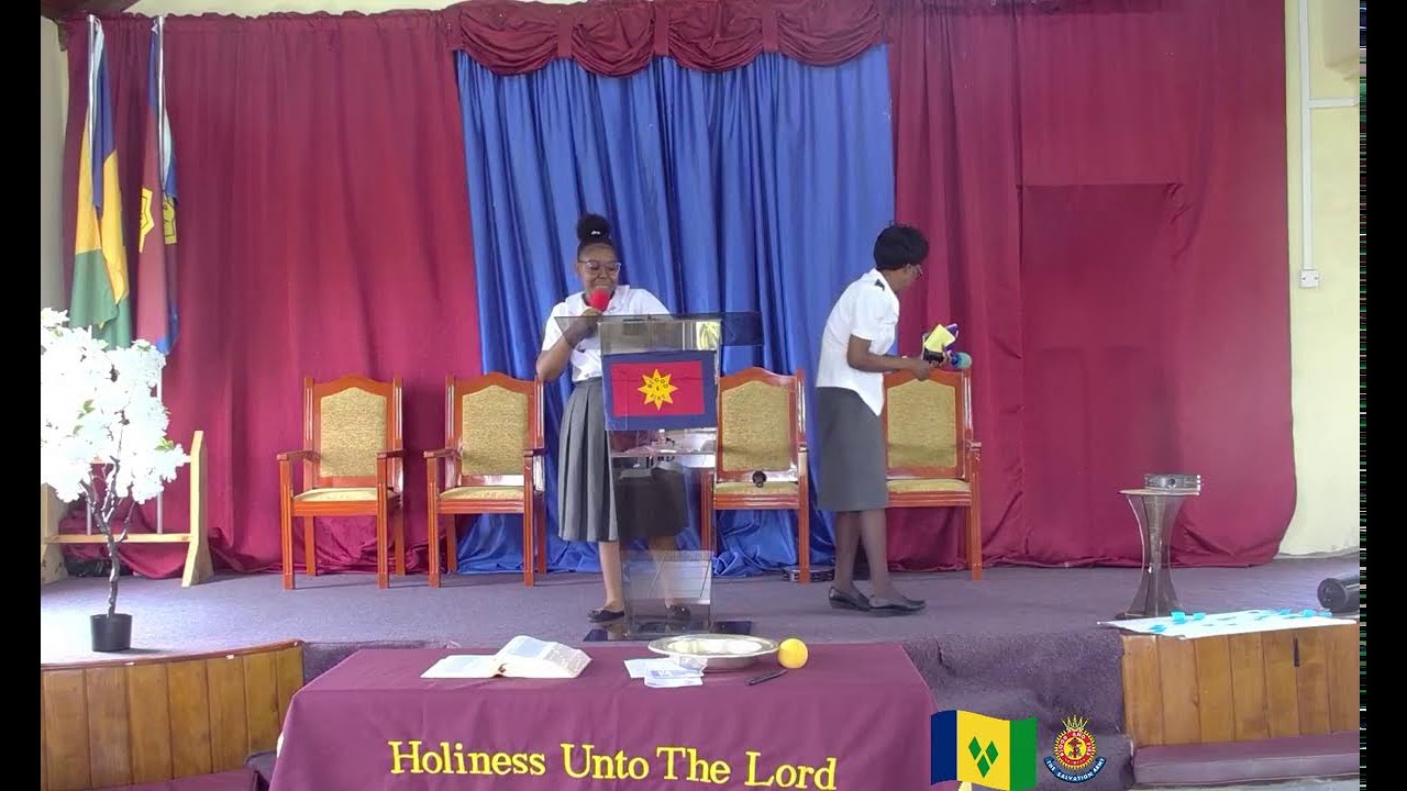 The Salvation Army St. Vincent and the Grenadines Holiness Service
