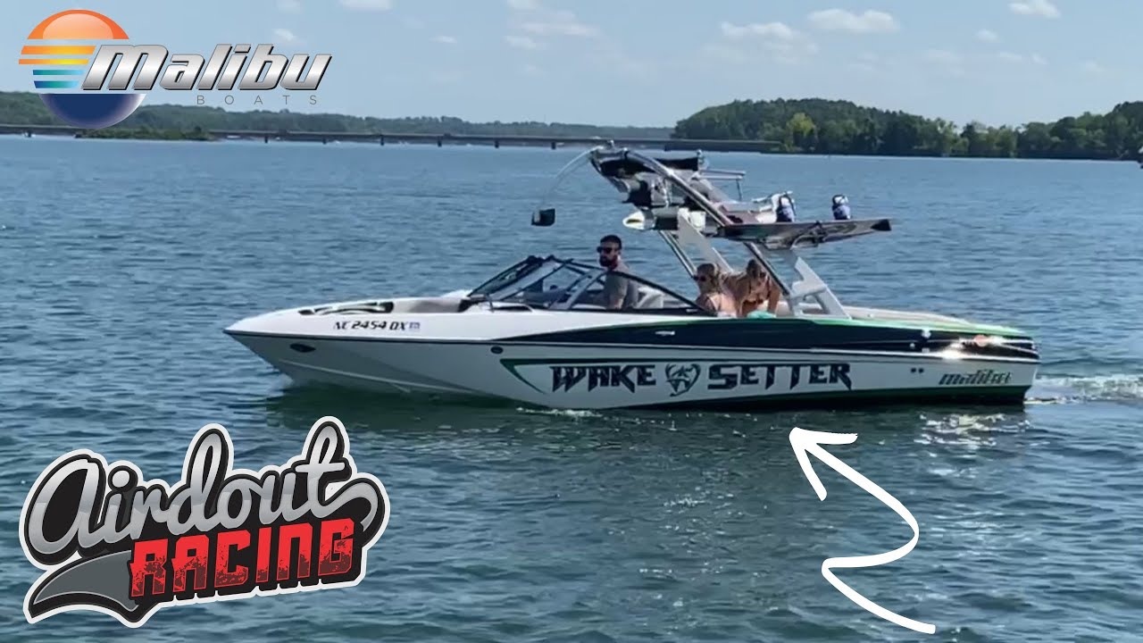 New Malibu Wakesetter VLX and First Time Wakesurfing