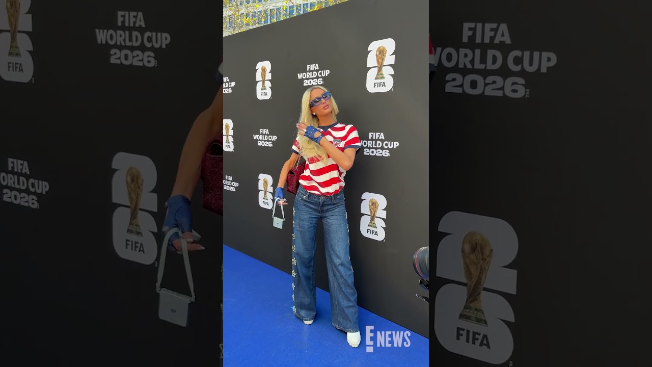 Paris Hilton at the FIFA World Cup Opening Ceremony? That's hot. ❤️&zwj;🔥