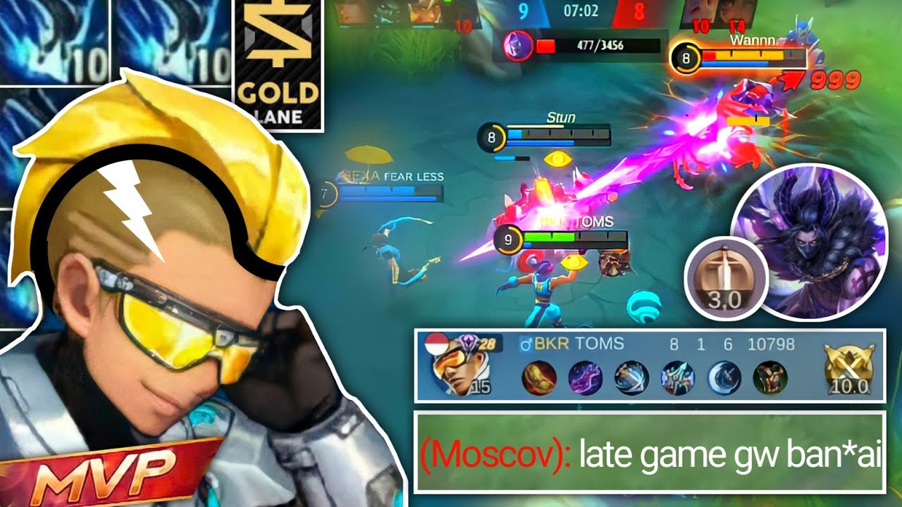 DIREMEHKAN KARENA TITLE UNGU !MENTAL AMAN ? TOP 1 GLOBAL BRUNO 2022