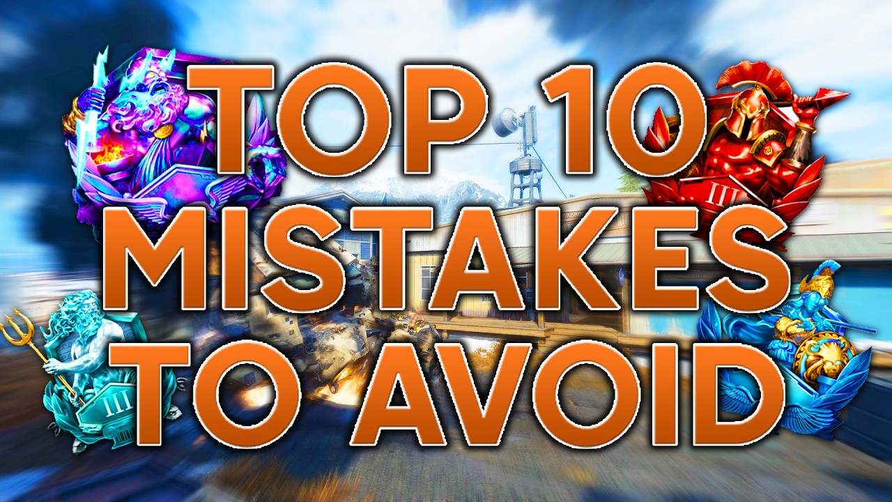10 Mistakes to AVOID in BO7 Ranked Play!