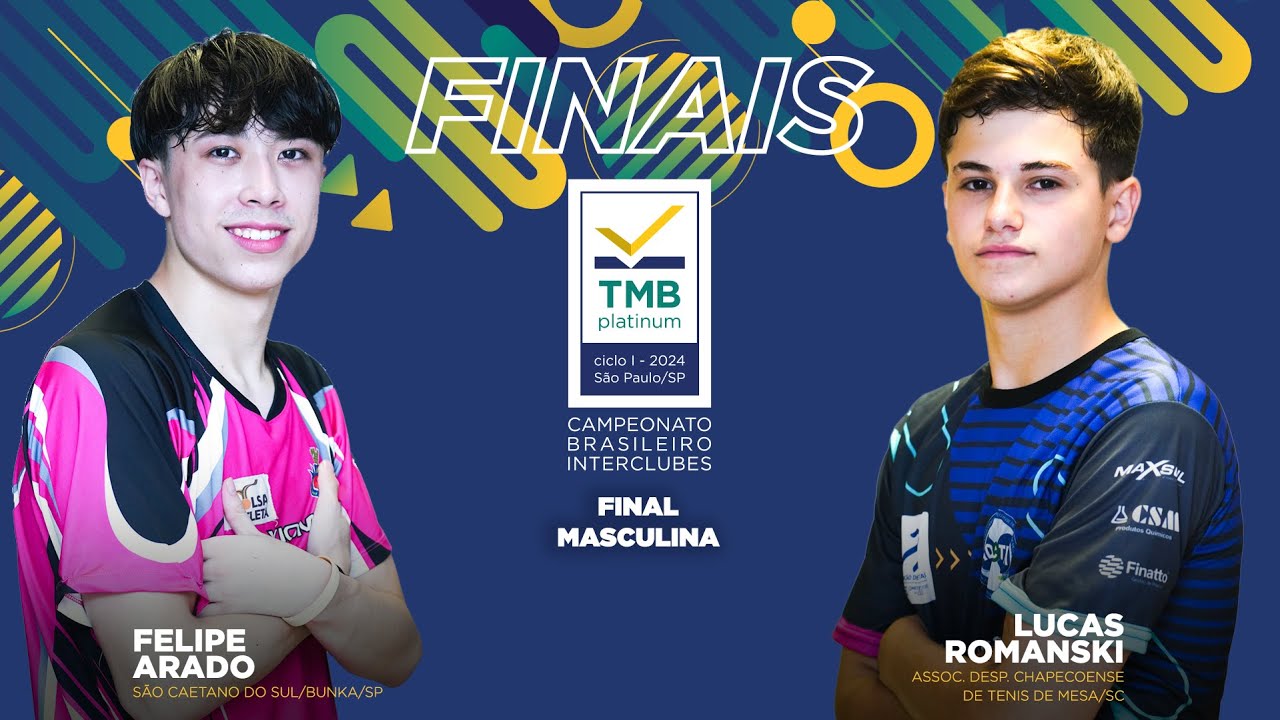 Felipe Arado x Lucas Romanski | FINAL ABS. A MASC. | TMB Platinum - Ciclo I - São Paulo - 2024