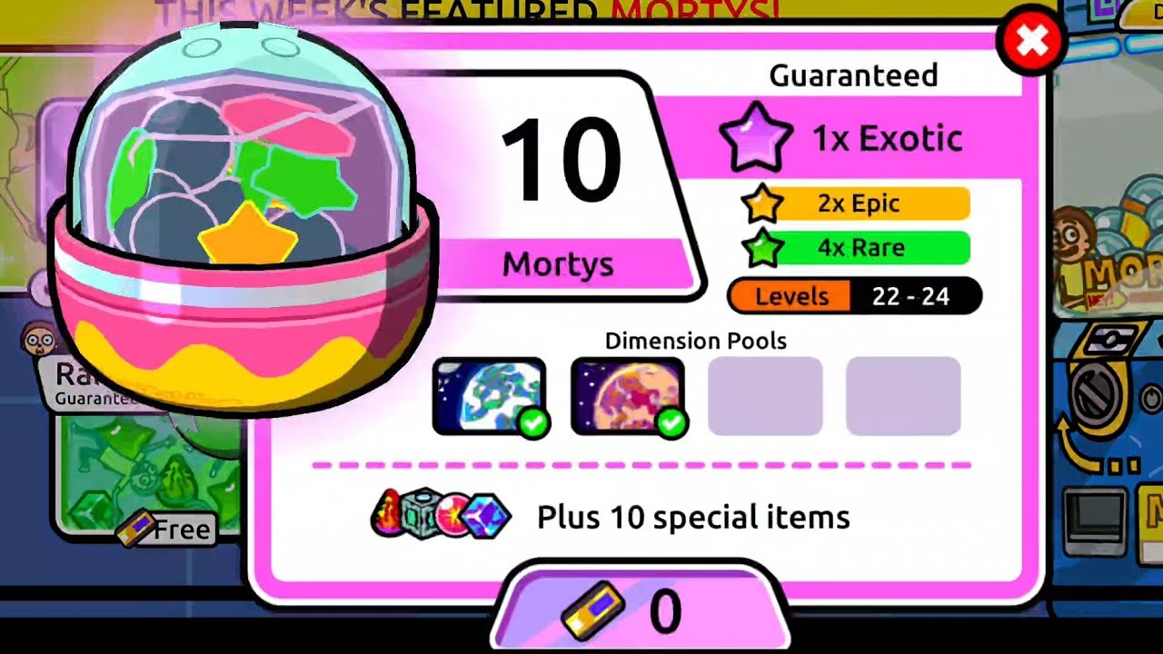 Pocket Mortys Is Shutting Down... EVERYTHING IS FREE!