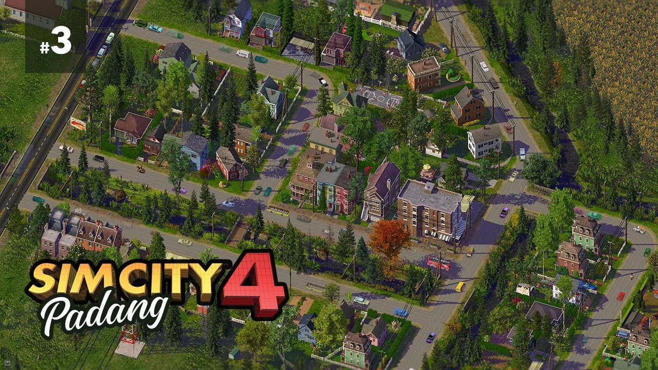 Let's Play SimCity 4 - Padang Ep 3 - Detailing with Trees and MMPs #simcity4 #gameplay #letsplay