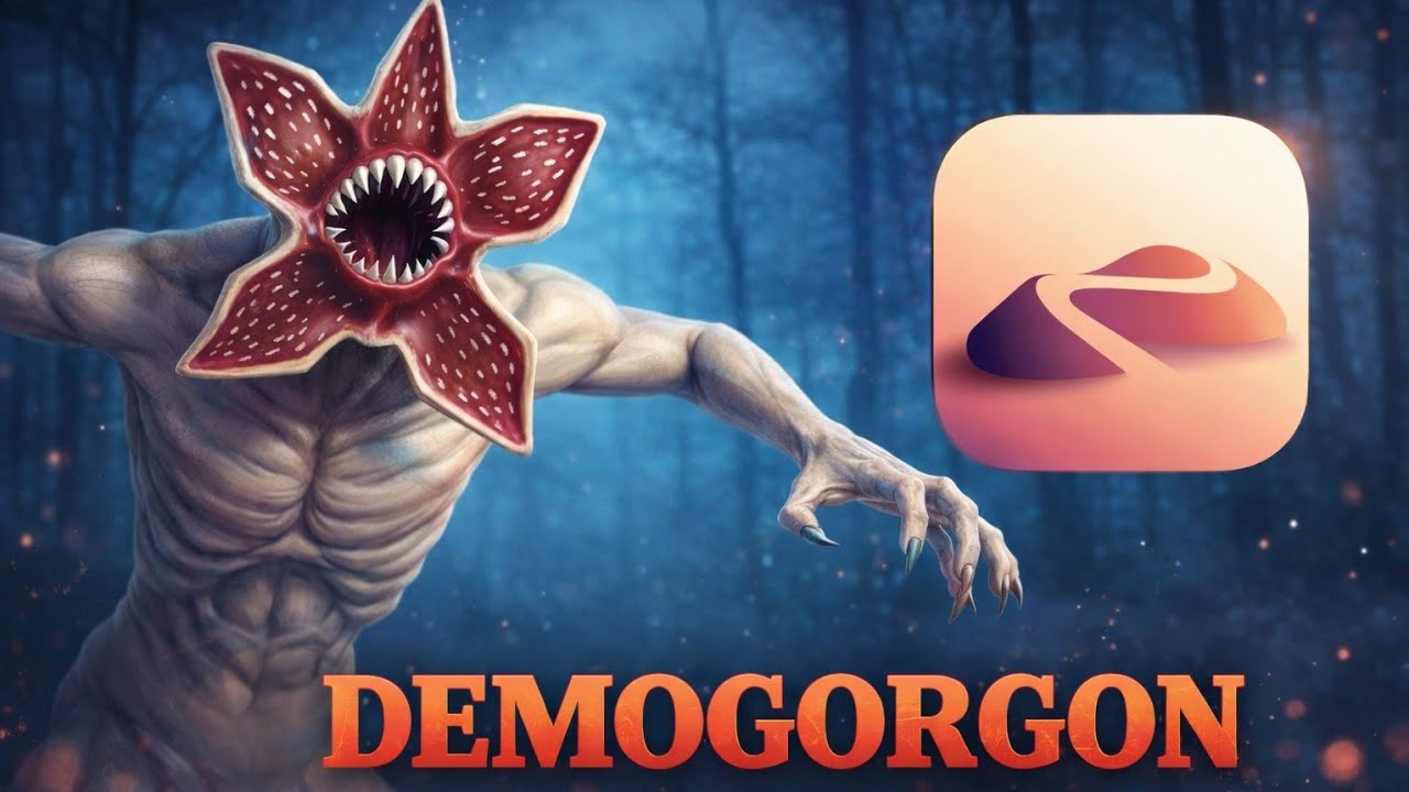 Demogorgon timelapse en Nomad Sculpt