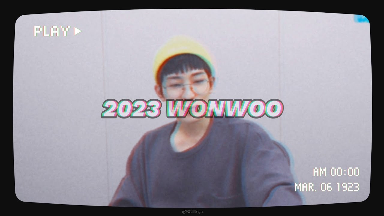 [세븐틴/원우] 2023년 원우 활동 연말결산 | 무려 11번의 게임보이와 5억만개의 활동