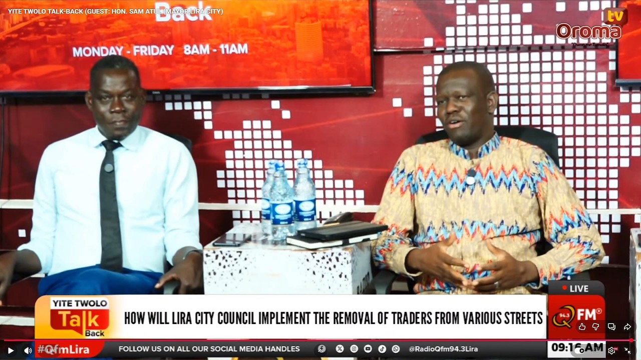 YITE TWOLO TALK-BACK (GUEST: HON. SAM ATUL (MAYOR,LIRA CITY)