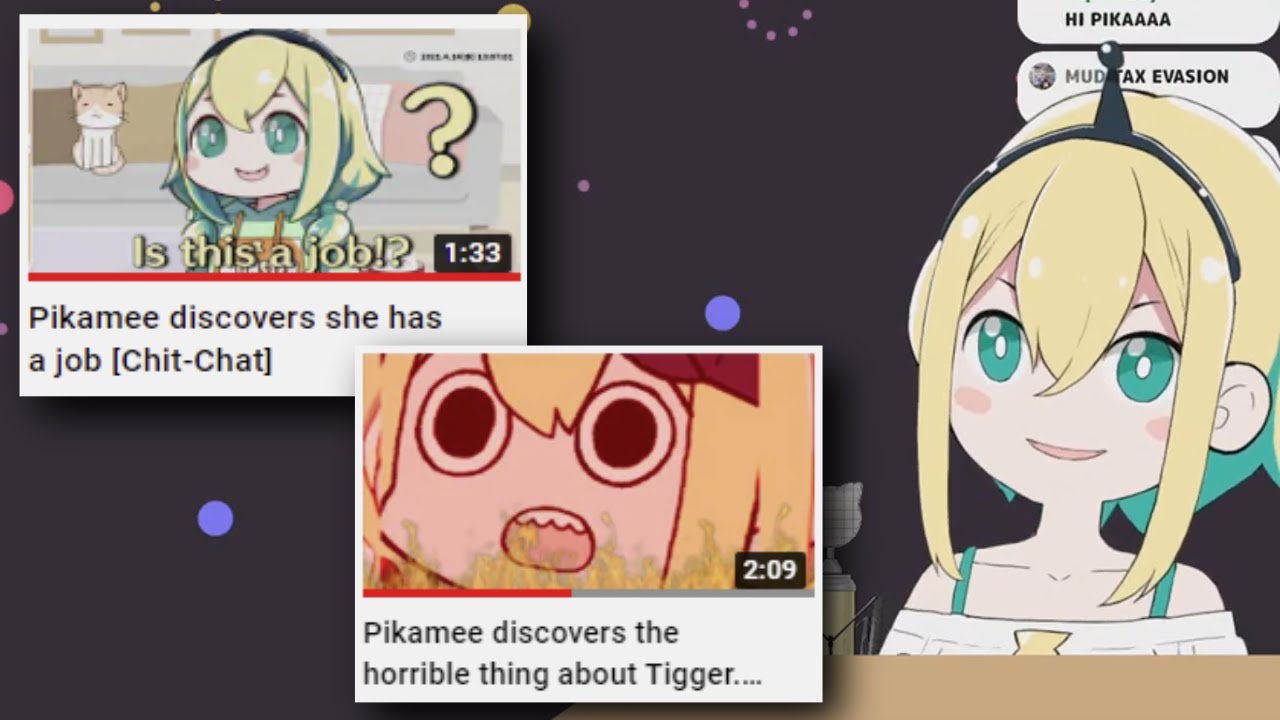 Pikamee Reacts to My Clips of Pikamee Reacting to Things