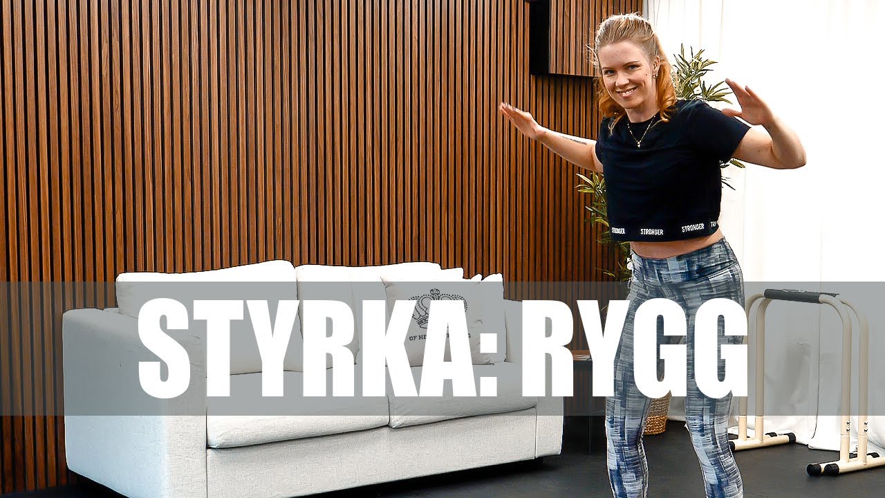 7 MINUTER styrka för din RYGG utan redskap