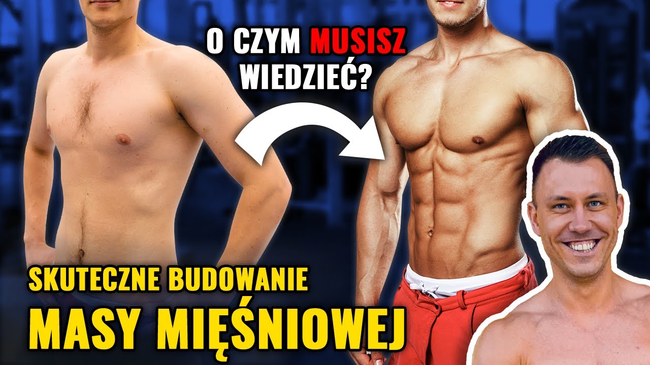 Skuteczne budowanie masy mięśniowej - 5 zasad aby zbudować suchą masę mięśniową! Trener Mariusz Mr&oacute;z