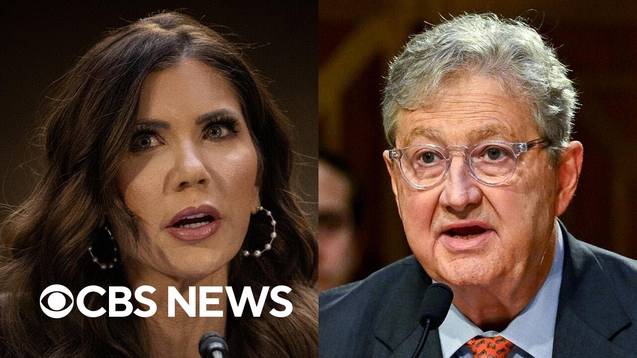 Watch: Kristi Noem Senate hearing moment that may have led to ouster as DHS secretary