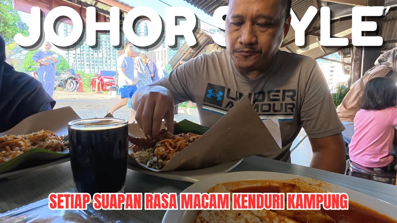 SARAPAN ORIGINAL JOHOR‼️ PONDOK SANTAPAN NI BUAT AKU RINDU MAKANAN STYLE DULU²!! | NSTV EXPLORE