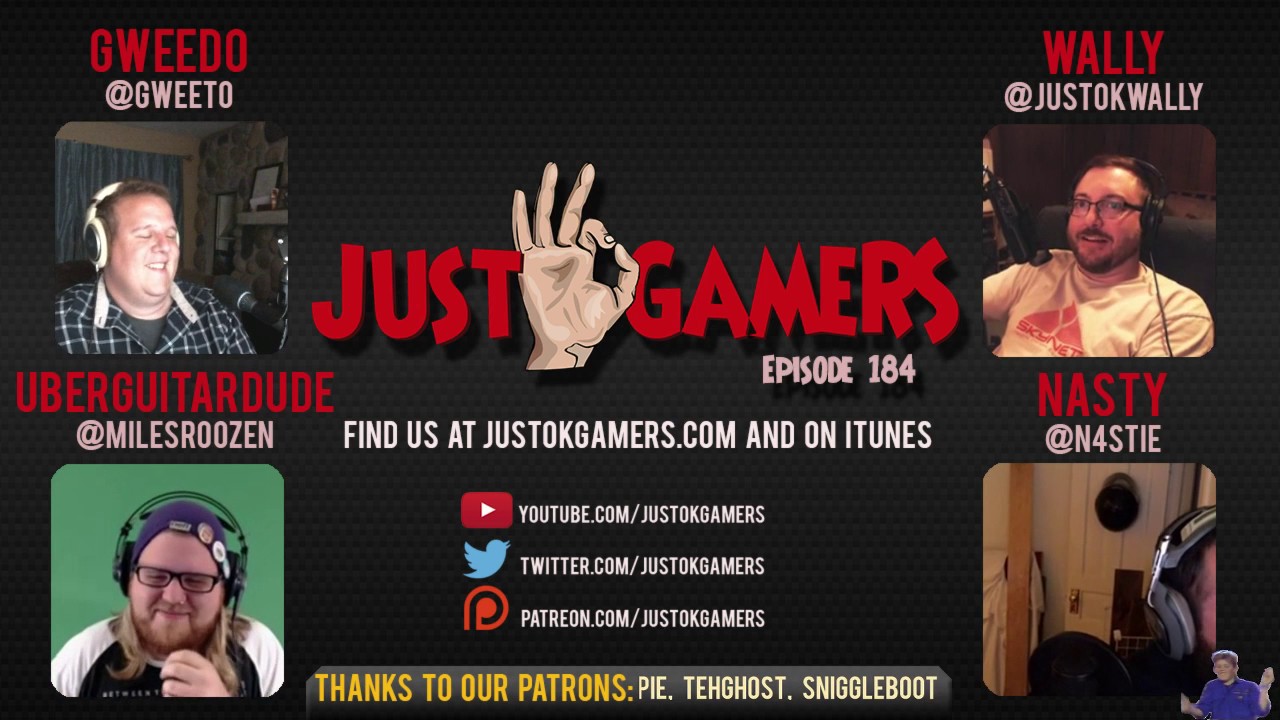 Just OK Gamers 184 - Special Guest Host UberGuitarDude