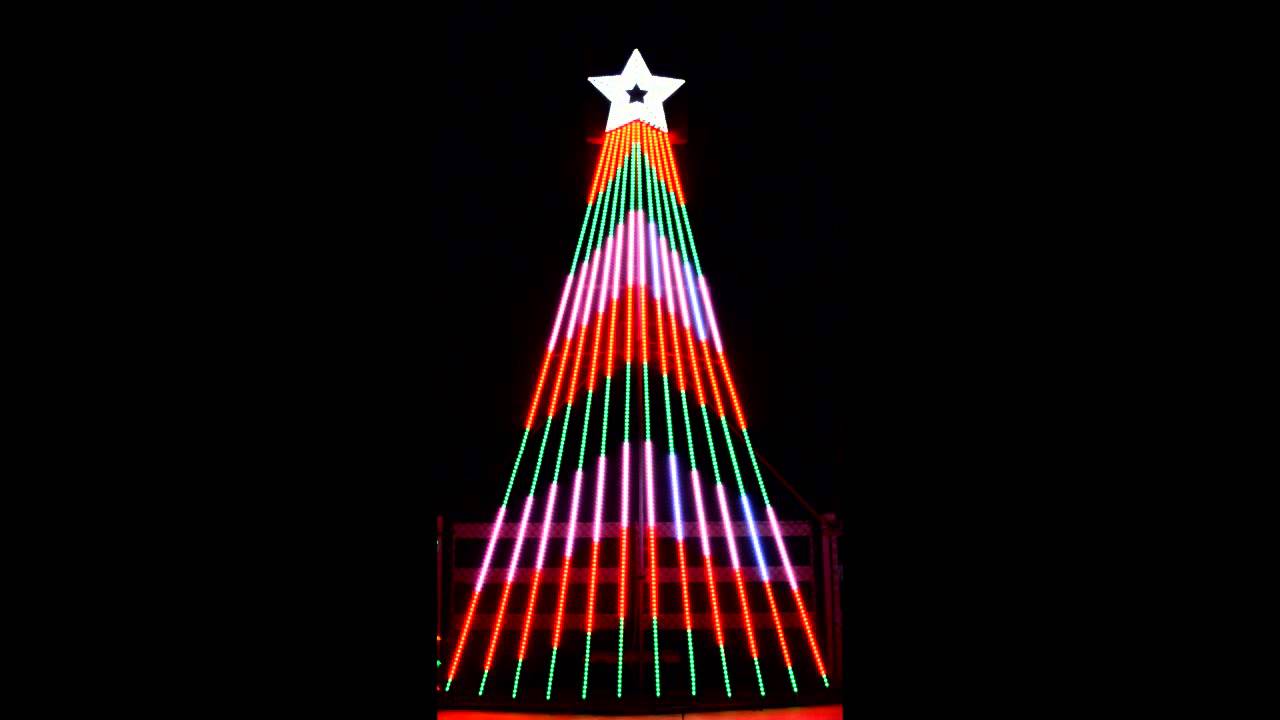 I Am Santa Claus 12 CCR smart pixel strip Tree Sequence Christmas Light Show