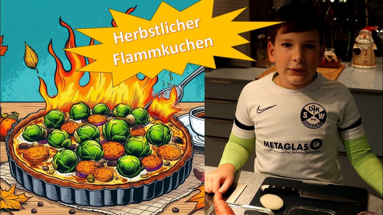 Herbstlicher Flammkuchen
