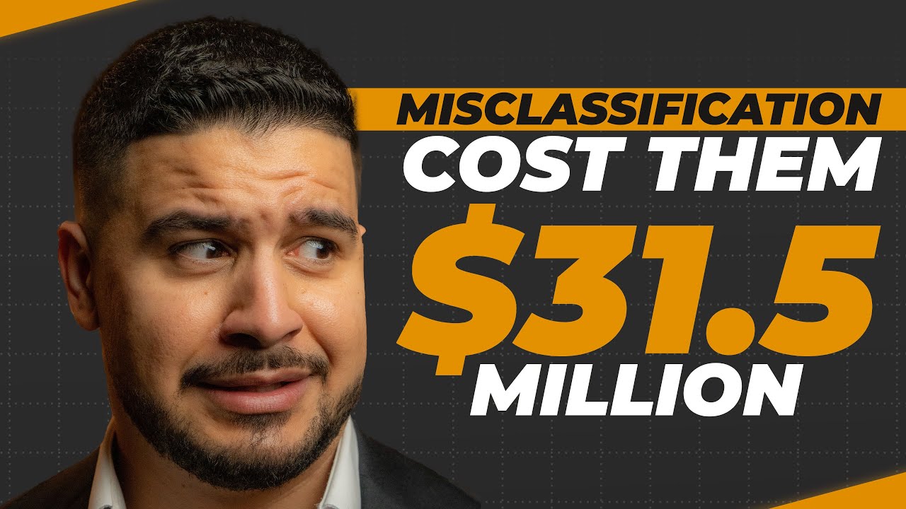 THESE companies paid $31.5 million for misclassifying employees
