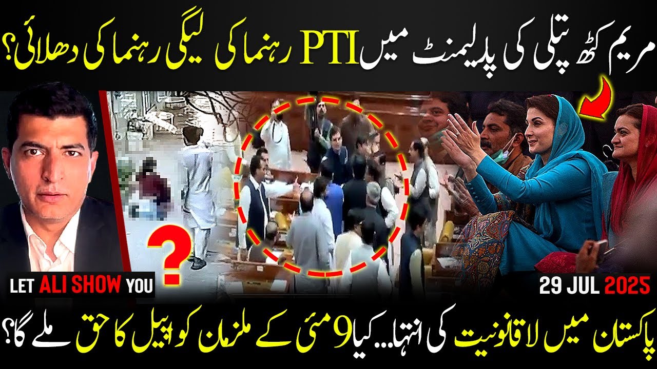 Total Lawlessness In Pakistan Under De-Facto Martial Law; Scuffle Breaks Out in Punjab Assembly