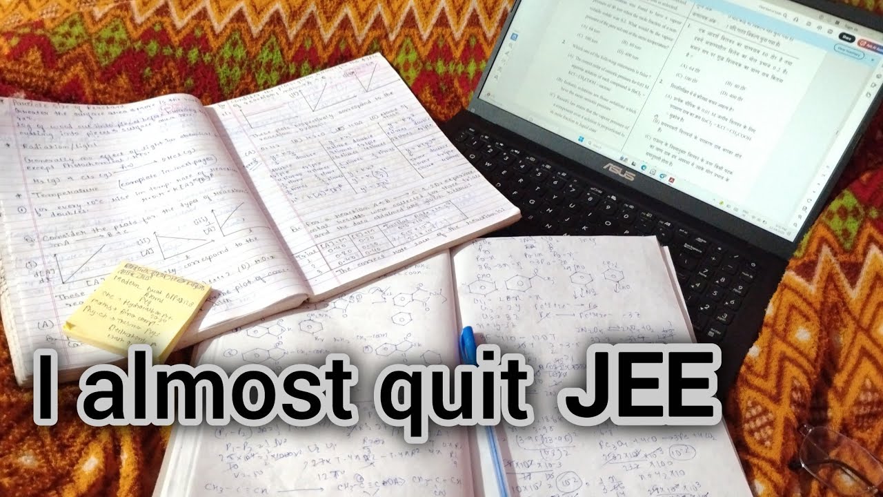 JEE Burnout Is Real | I Almost Quit 😥