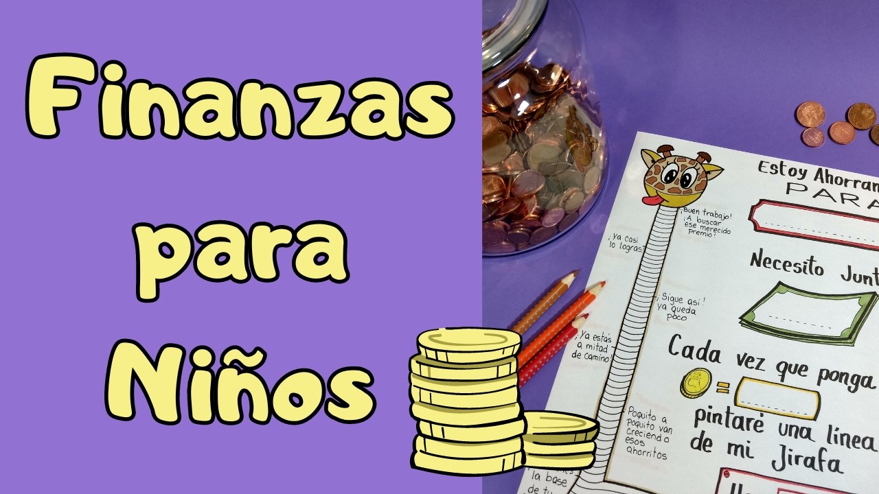 FINANZAS para NIÑOS 🎈 Cómo ENSEÑAR a AHORRAR a los más peques (y no morir en el intento)